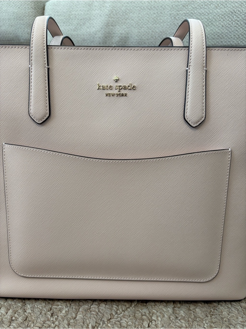 kate spade Staci Large Tote - Powdered Sugar (pale blush pink) - Picture 3 of 8